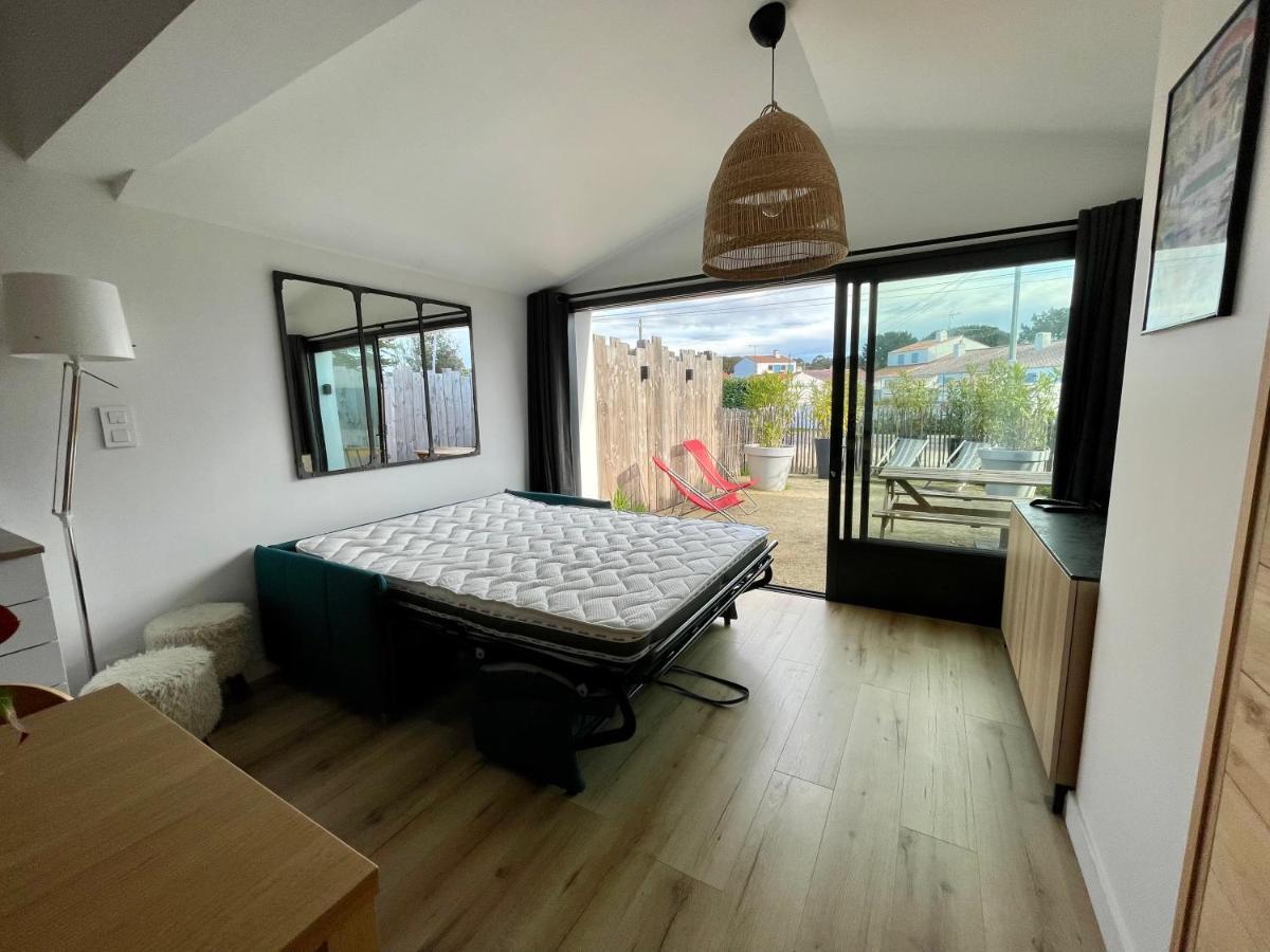 Noirmoutier - Petite Maison 500M Plage Sableaux Екстер'єр фото