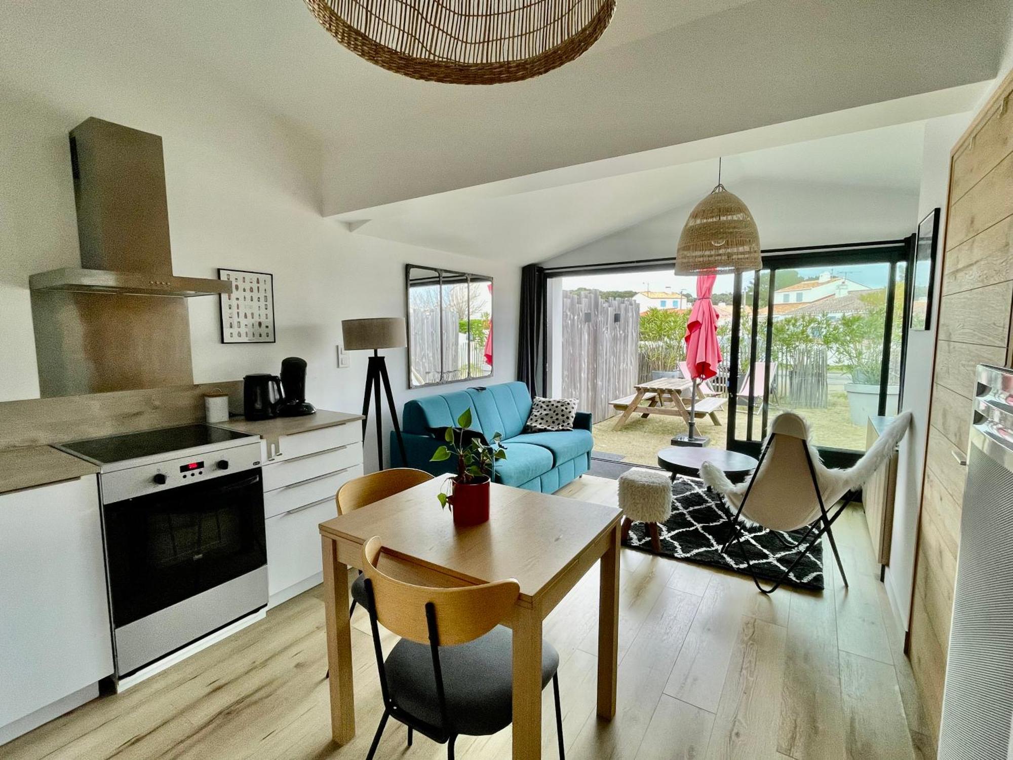 Noirmoutier - Petite Maison 500M Plage Sableaux Екстер'єр фото